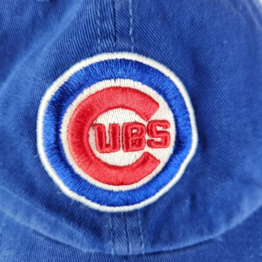 NEW 47 Chicago Cubs Embroidered Logo Cotton Baseball Cap Large